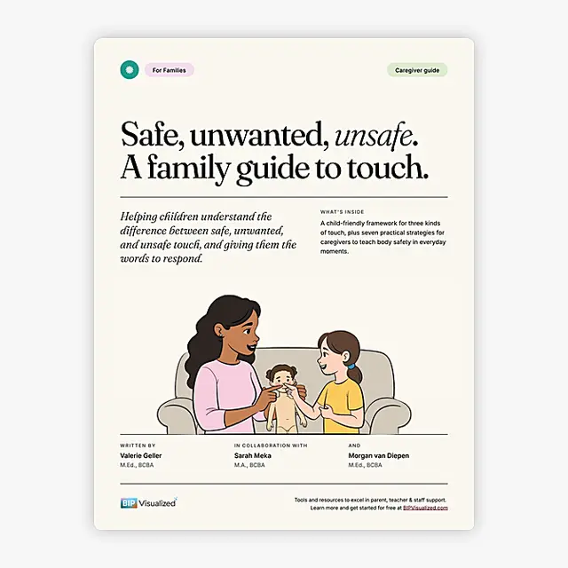 A Family Guide to Body Safety resource preview